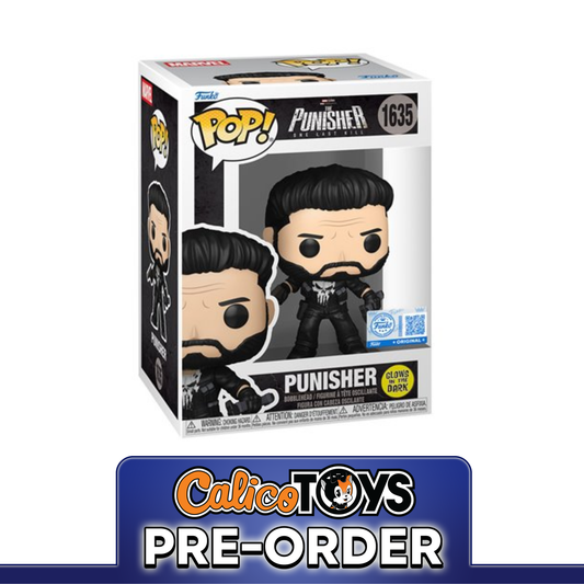 PRE ORDER Funko POP! Television: The Punisher - Punisher One Last Kill GiTD #1635 (Entertainment Earth Exclusive)