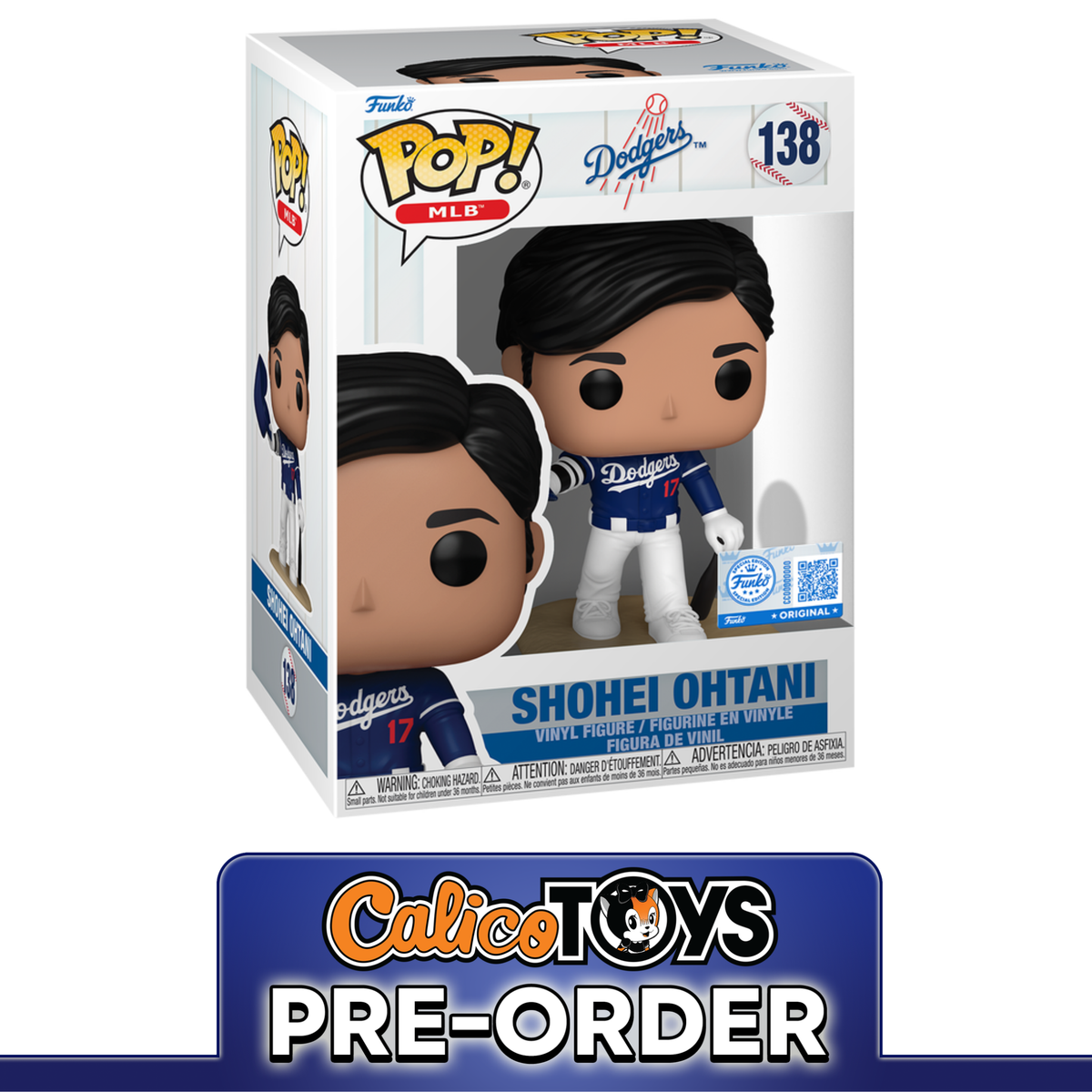 PRE ORDER Funko POP MLB: Los Angeles Dodgers – Shohei Ohtani Helmet Salute #138 (Lids Exclusive)