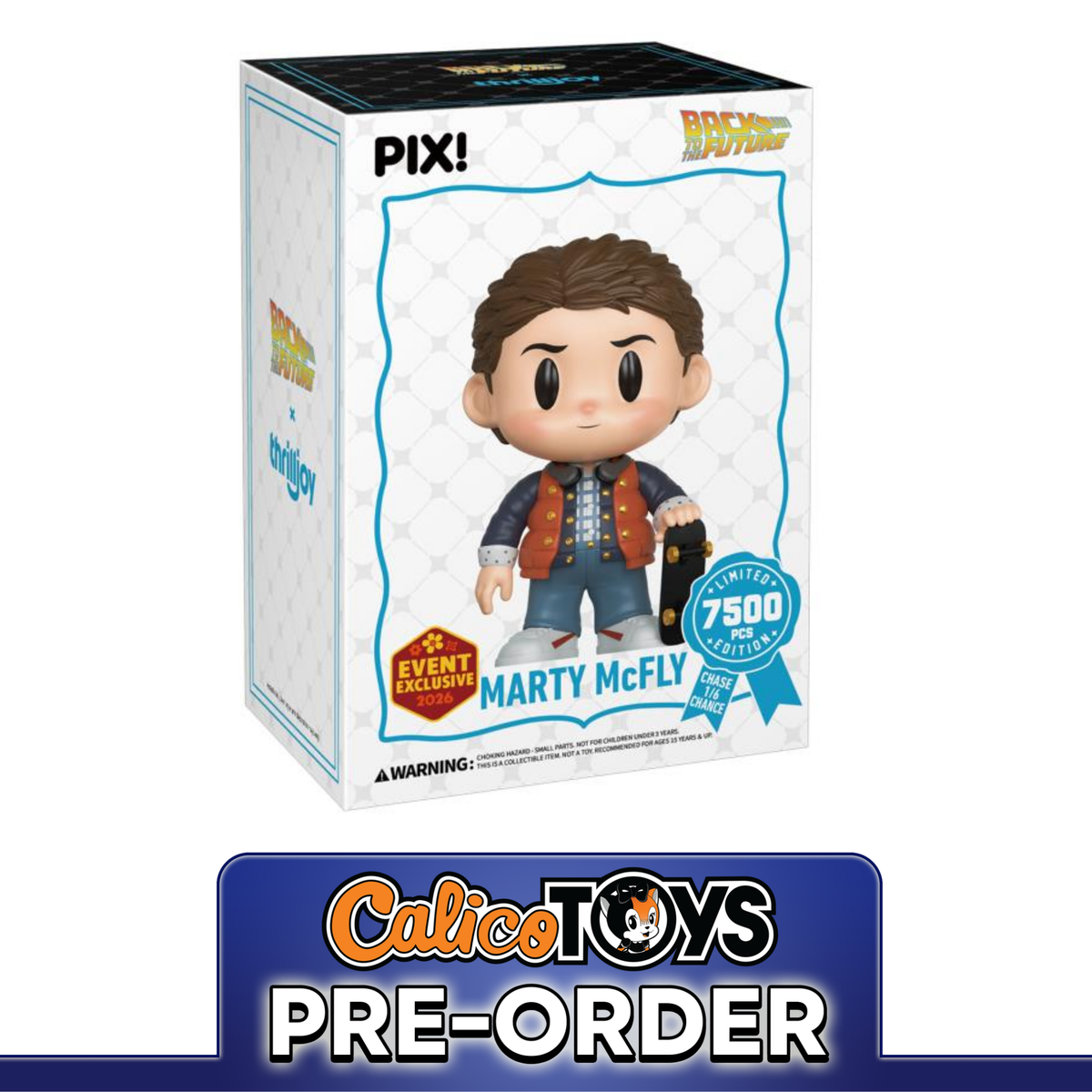 PRE-ORDER Thrilljoy PIX! Back to the Future: Marty McFly LE7500 (2026 Event Exclusive)