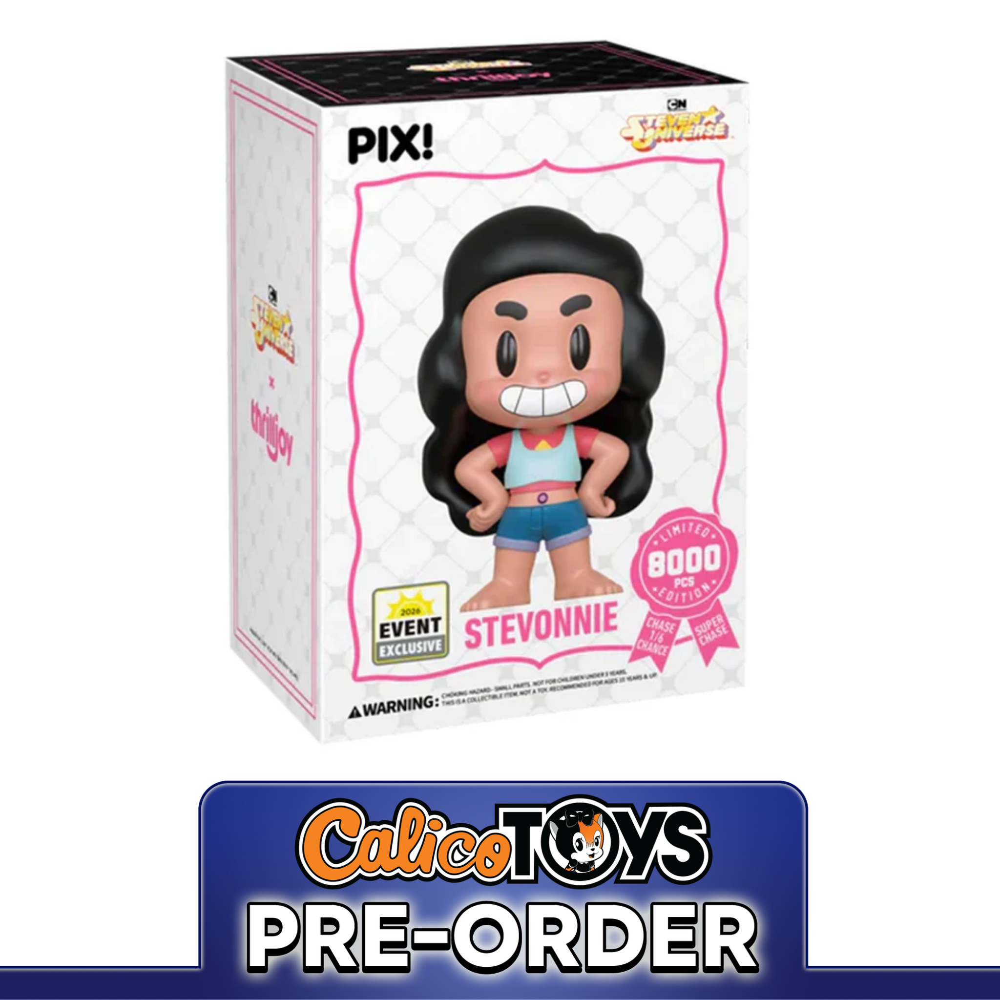 PRE-ORDER Thrilljoy PIX! Steven Universe: Stevonnie LE8000 (2026 Summer Event Exclusive)