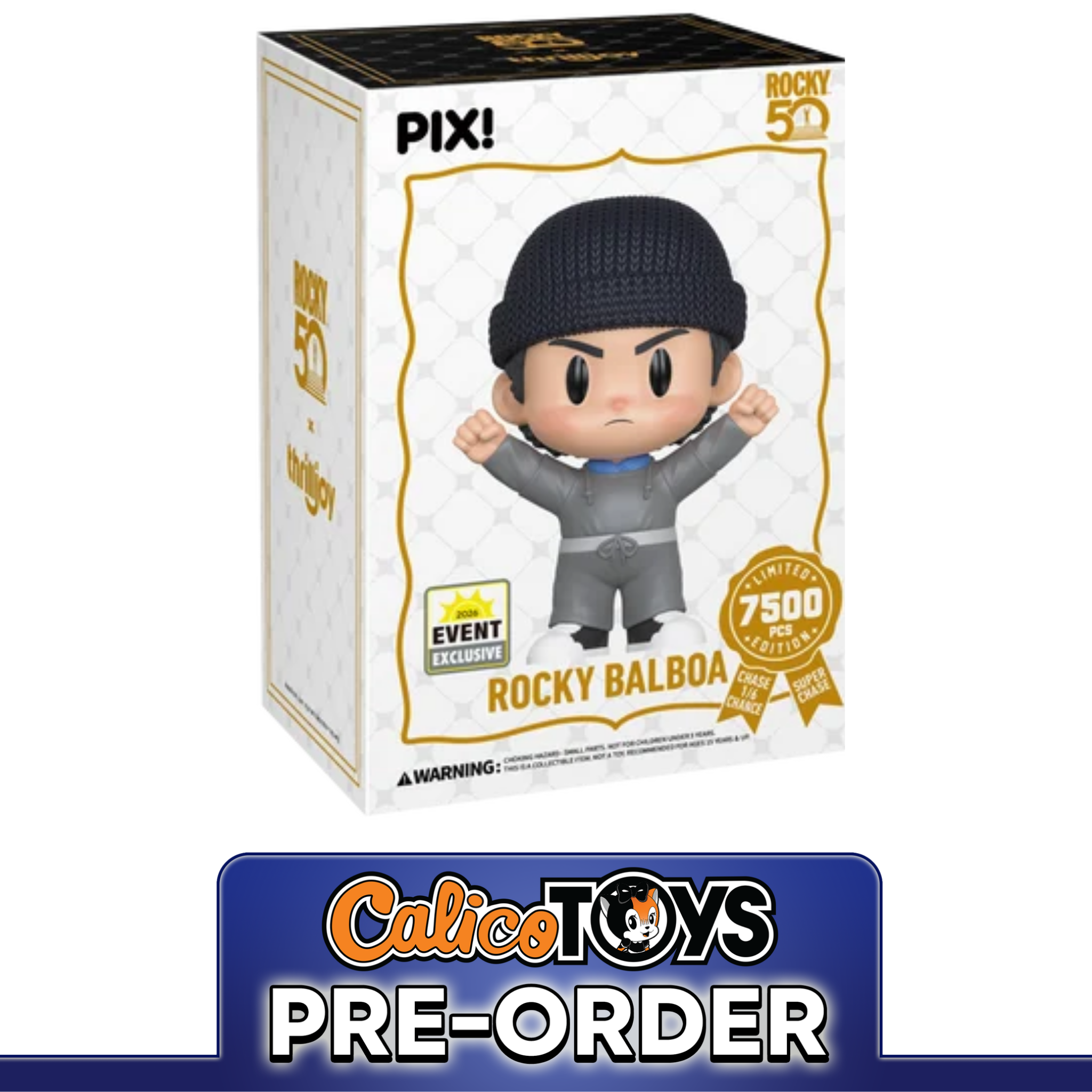 PRE-ORDER Thrilljoy PIX! Rocky 50: Rocky Balboa LE7500 (2026 Summer Event Exclusive)
