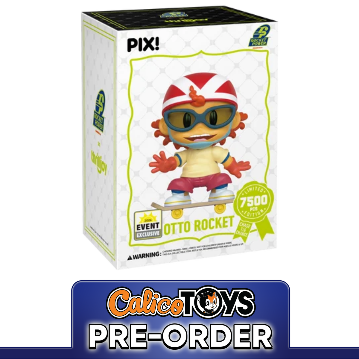 PRE-ORDER Thrilljoy PIX! Rocket Power: Otto Rocket LE7500 (2026 Summer Event Exclusive)