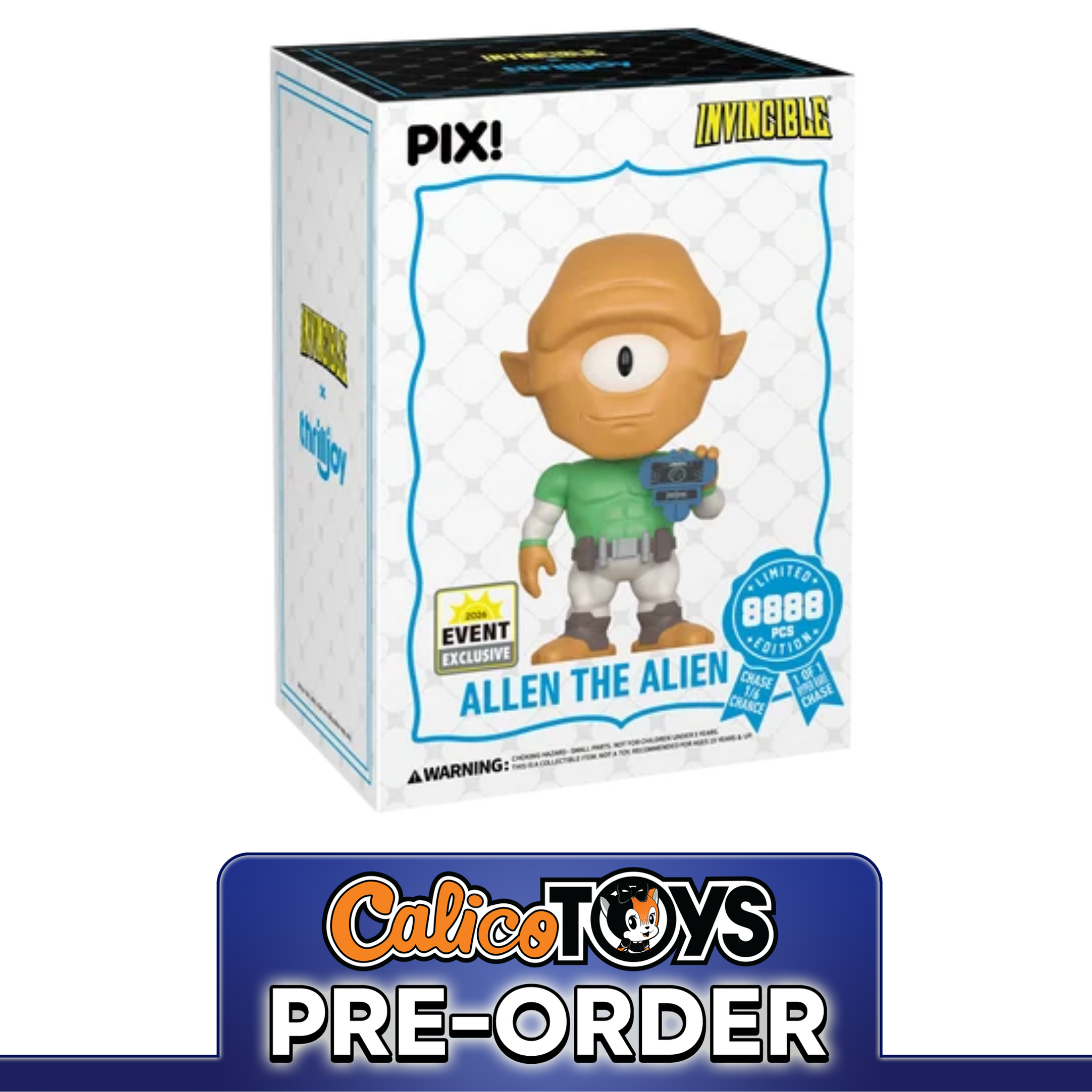 PRE-ORDER Thrilljoy PIX! Invincible: Allen the Alien LE8888 (2026 Summer Event Exclusive)