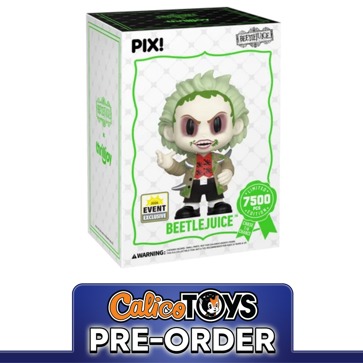 PRE-ORDER Thrilljoy PIX! Beetlejuice: Beetlejuice LE7500 (2026 Summer Event Exclusive)