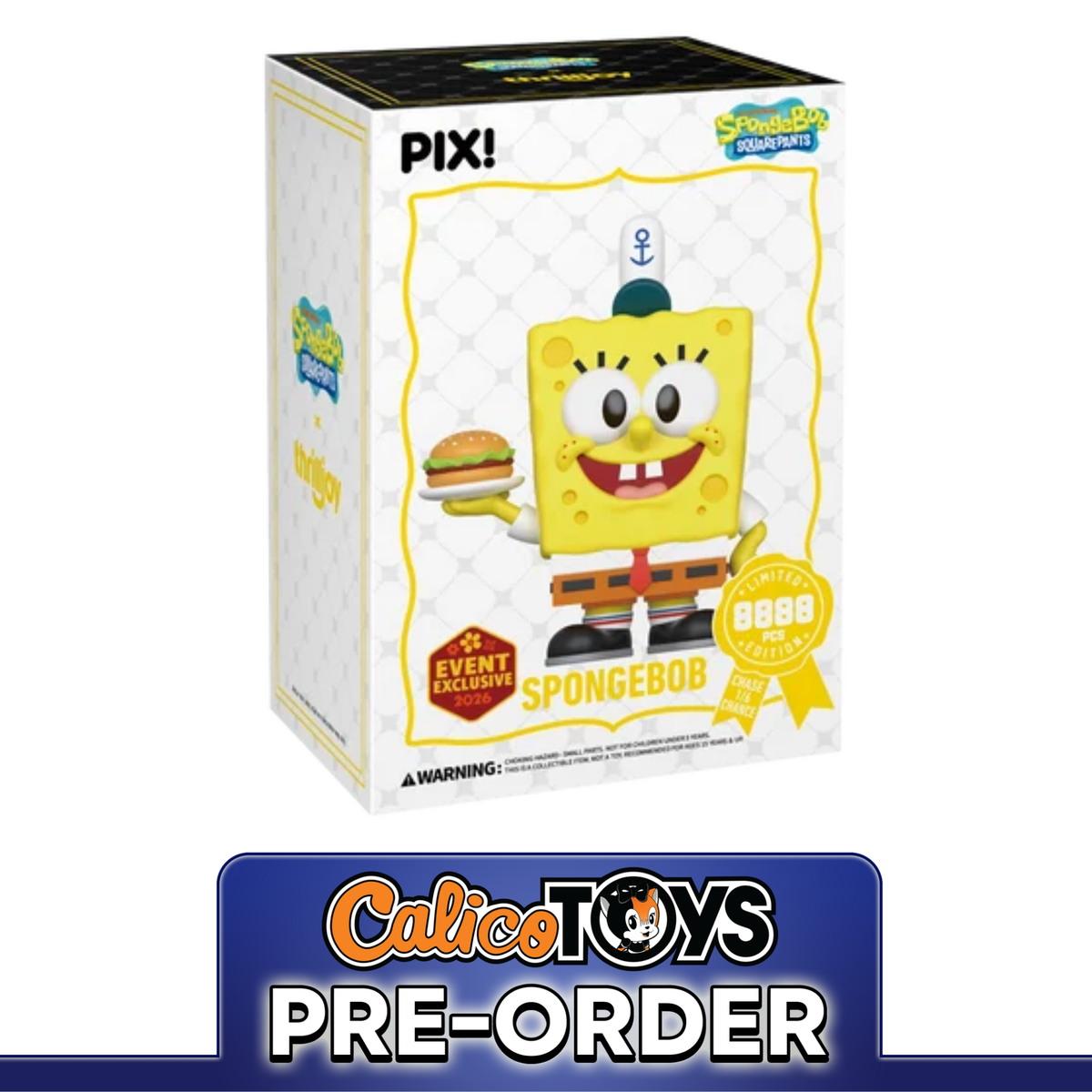 PRE-ORDER - ThrillJoy Pix! - Spongebob LE8888 (Event Exclusive)