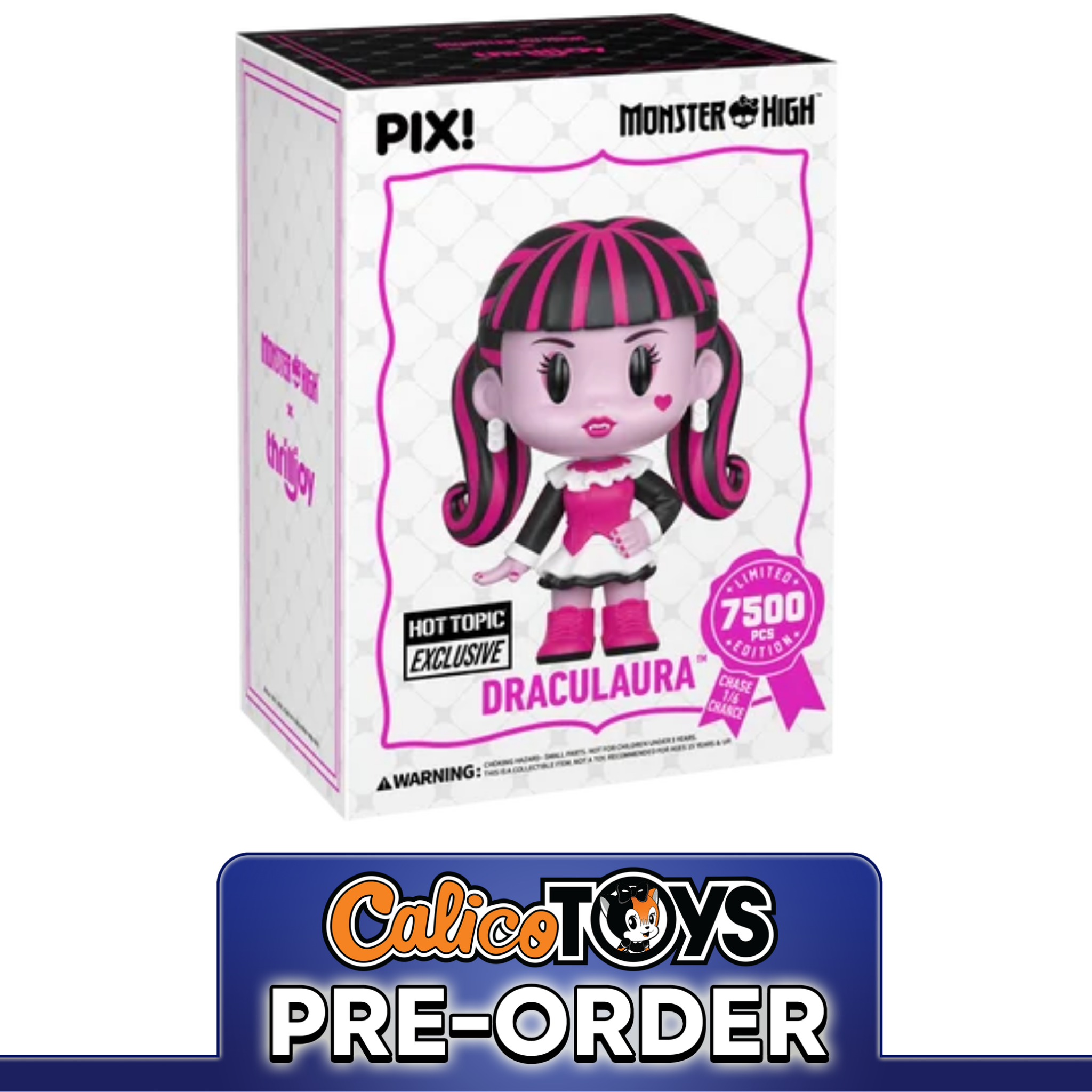 PRE-ORDER - ThrillJoy Pix! - Draculaura LE7500 (Hot Topic Exclusive)