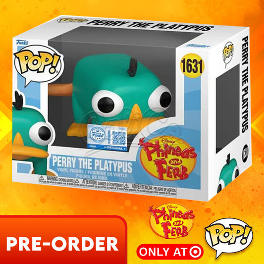 Funko POP! Disney: Phineas And Ferb - Perry The Platypus (Target Exclusive) #1631