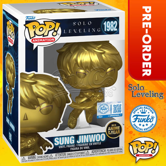 Funko POP! Animation: Solo Leveling - Sung Jinwoo (Funko Special Edition) #1982