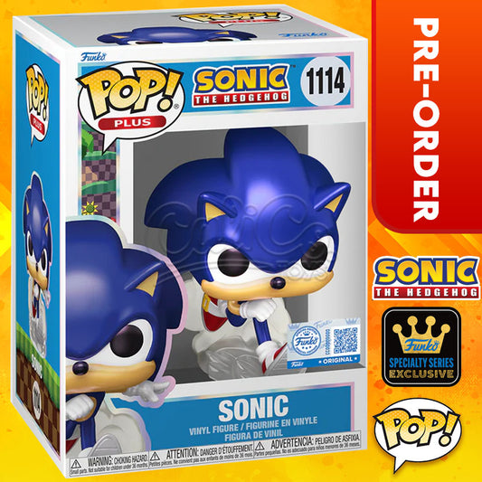 Funko POP! Plus: Sonic The Hedgehog - Sonic (Funko Specialty Series) #1114