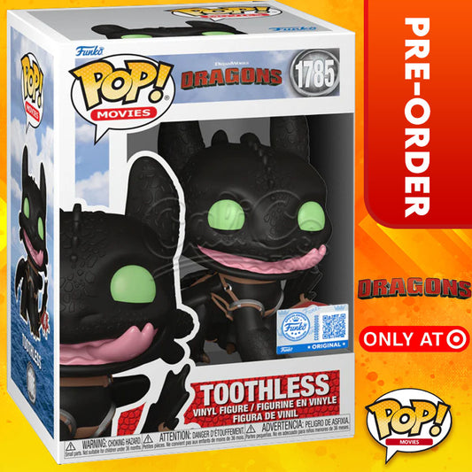 Funko POP! Movies: DRAGONS - Toothless (Target Exclusive) #1785