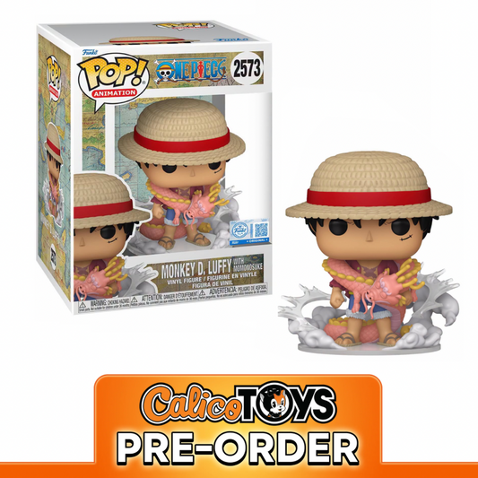 PRE-ORDER Funko POP! Premium Animation: One Piece - Monkey D. Luffy with Momonosuke #2573 (Walmart Exclusive)