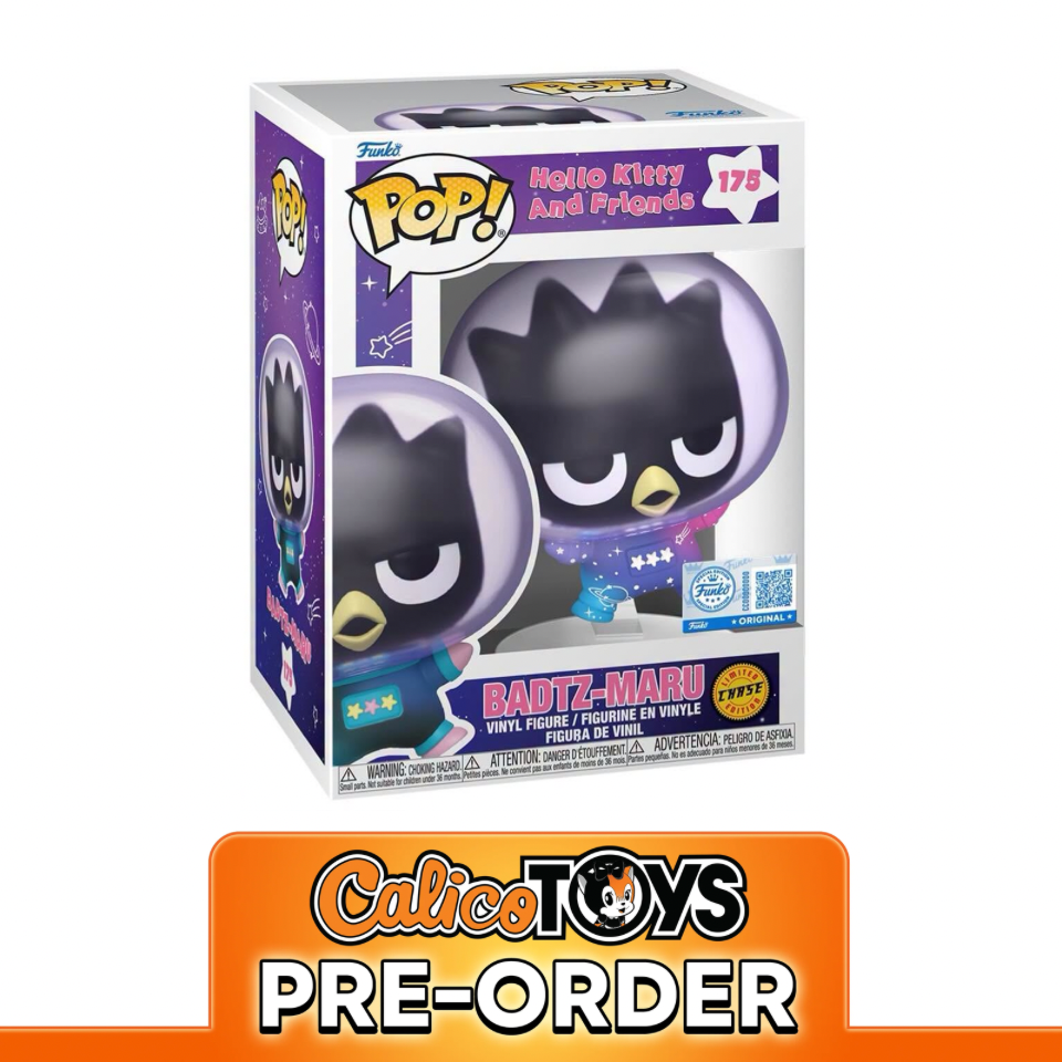 PRE-ORDER Funko POP! Sanrio: Hello Kitty and Friends - Badtz-Maru Outer Space (Entertainment Earth Exclusive) CHASE #175