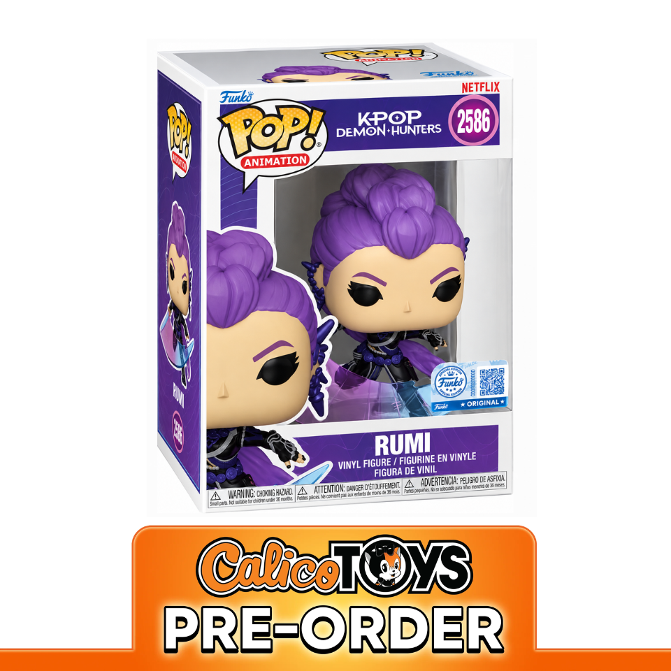 PRE ORDER Funko POP! Animation: Netflix K-Pop Demon Hunters - Rumi Battle Outfit #2586 (Walmart Exclusive)
