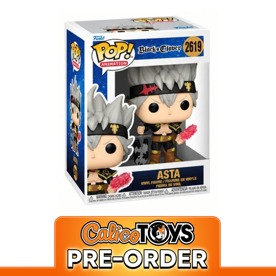 PRE ORDER Funko POP! Animation: Black Clover  – Asta Time Skip #2619