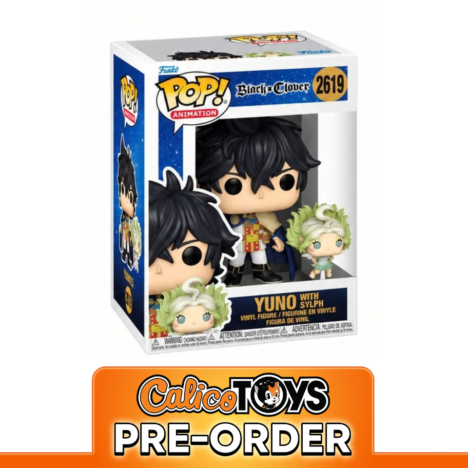 PRE ORDER Funko POP! Animation: Black Clover  – Yuno with Sylph #2619