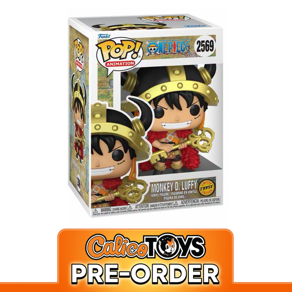PRE-ORDER Funko POP! Animation: One Piece - Monkey D. Luffy Elbaf CHASE #2569