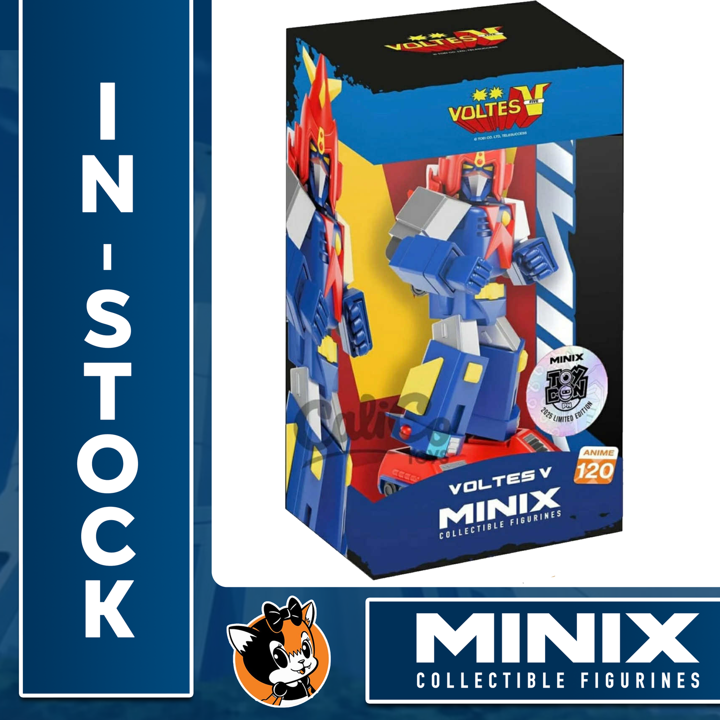 Minix Anime - Voltes V - Voltes V Classic Metallic 120