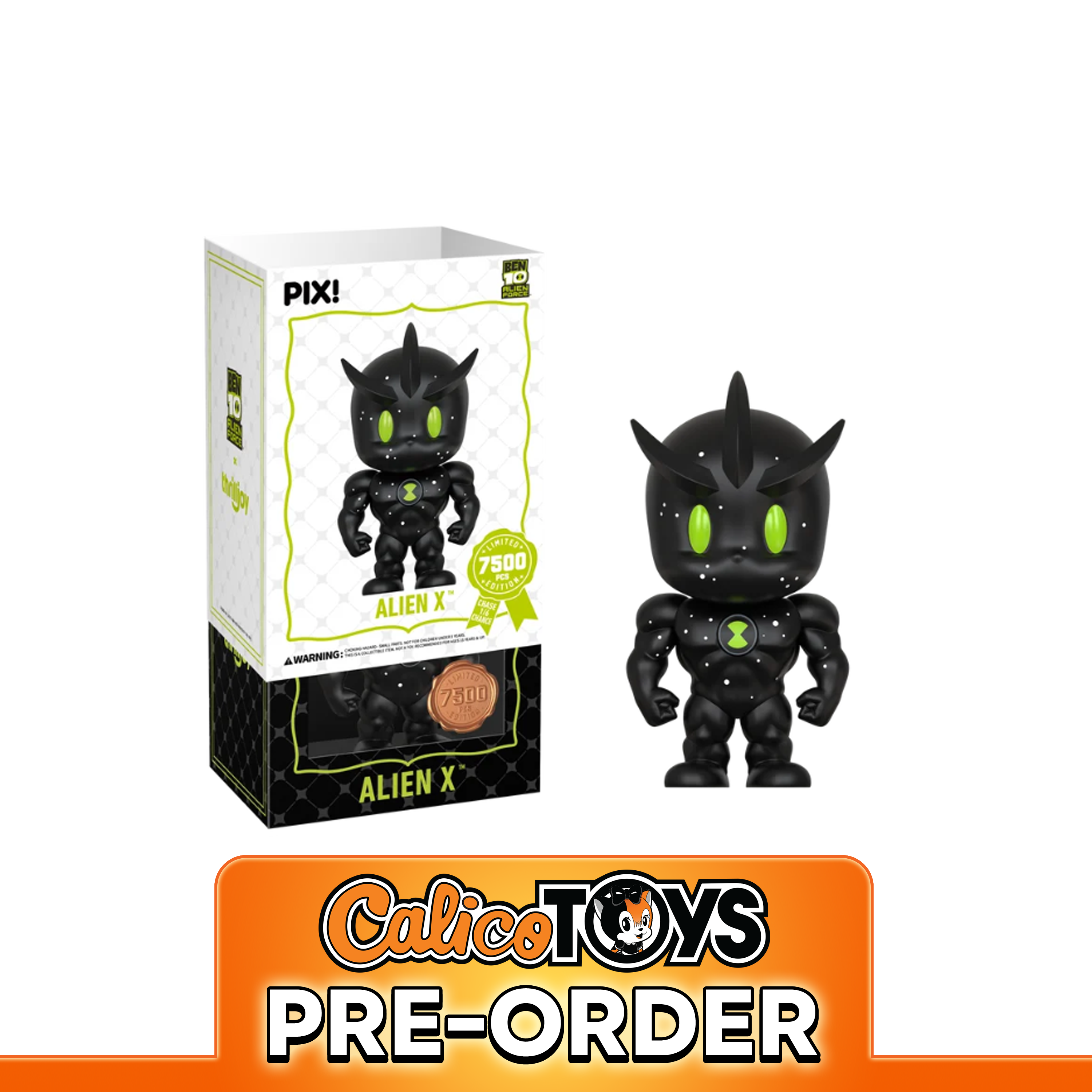 PRE-ORDER ThrillJoy PIX! Ben 10: Alien Force – Alien X LE7500