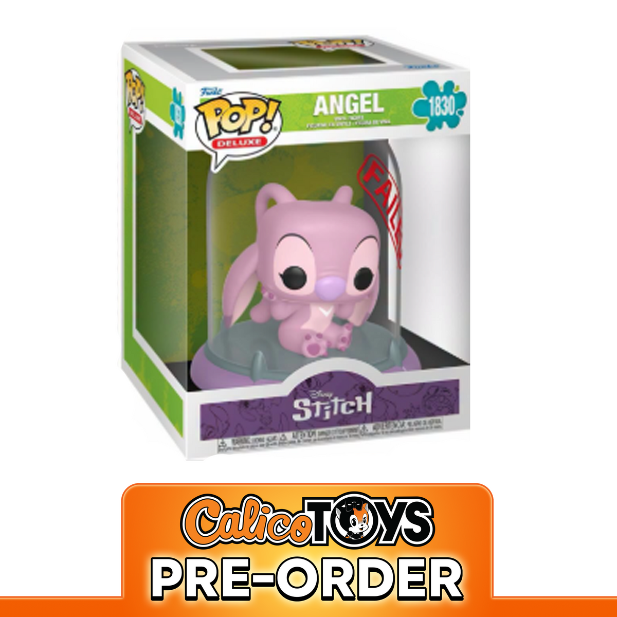 PRE ORDER Funko POP! Deluxe: Disney Lilo & Stitch - Angel Experiment 624 #1830