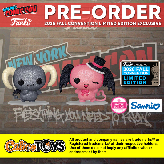 PRE ORDER POP! Sanrio: Lloromannic - Berry & Cherry 2-Pack LE1000 Glittered (NYCC 2026 Exclusive)