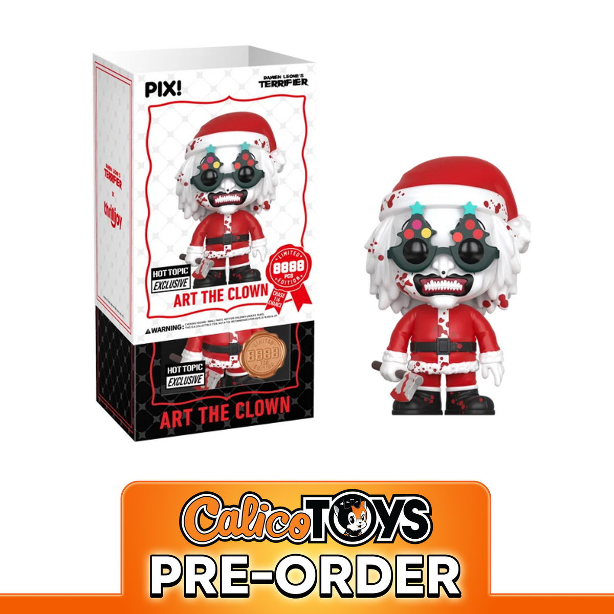 PRE-ORDER Thriljoy PIX! Terrifier - Art The Clown (Hot Topic Exclusive) LE8888