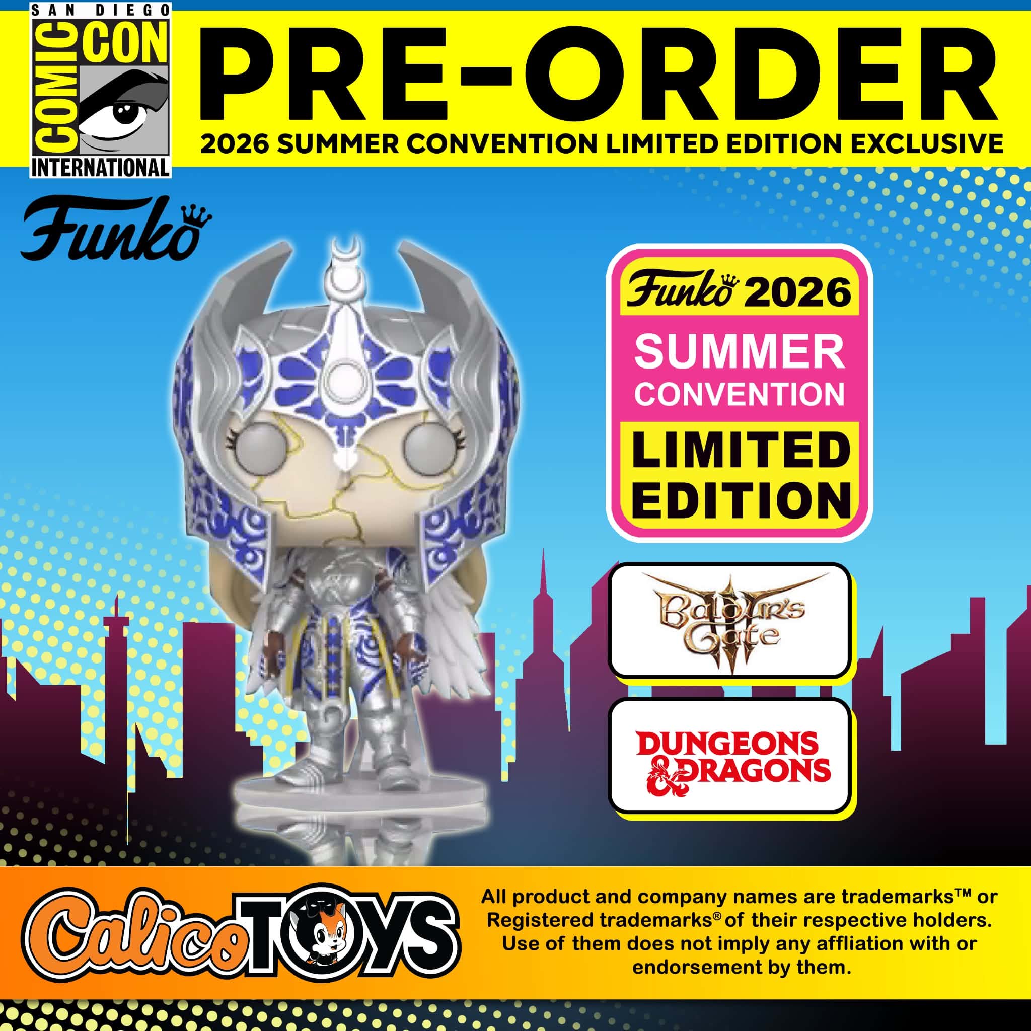PRE-ORDER - POP! Games: Baulders Gate - Dame Aylin (Summer Convention Exclusive)