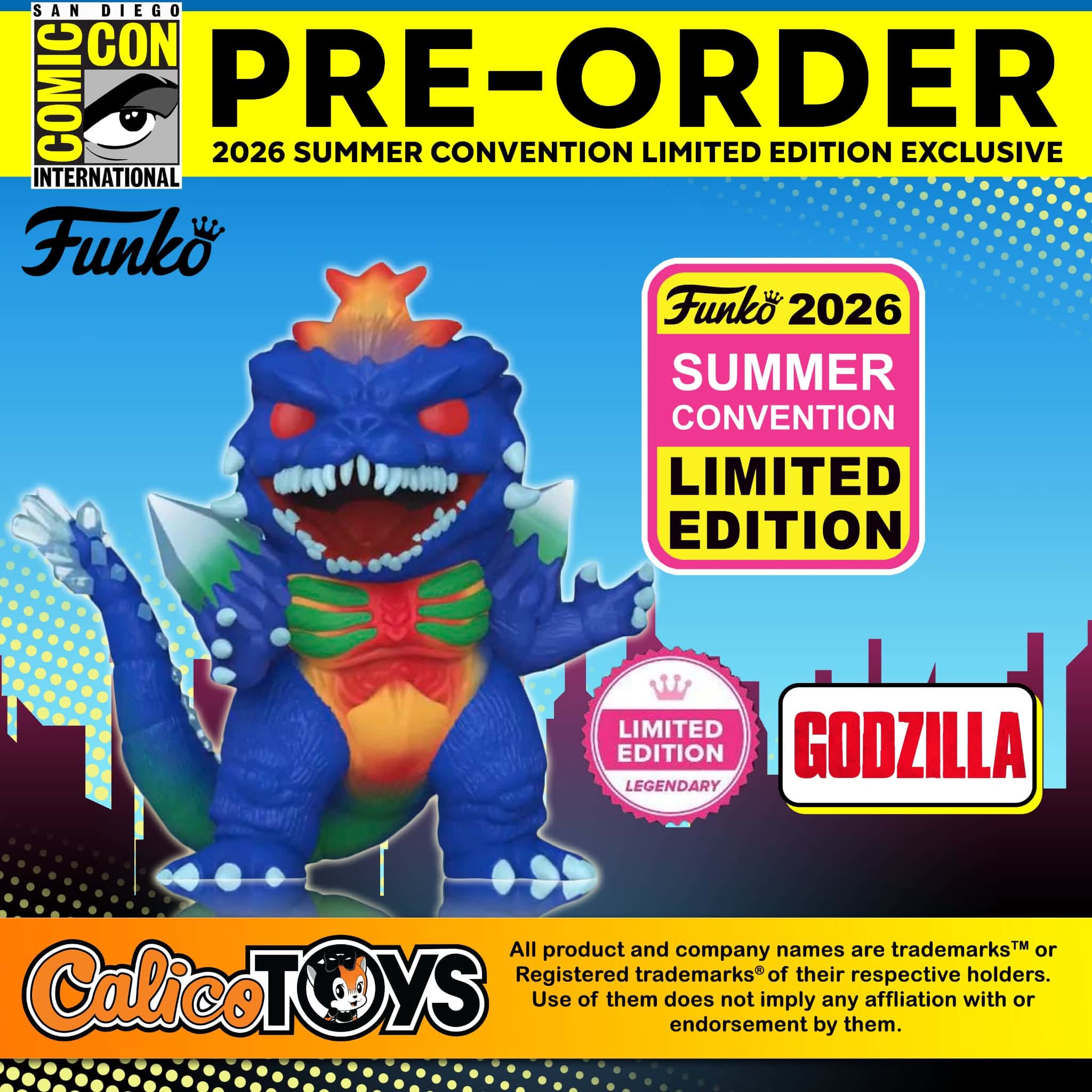 PRE-ORDER - POP! Limited Edition: Godzilla - Space Godzilla LE1000 (Summer Convention Exclusive)