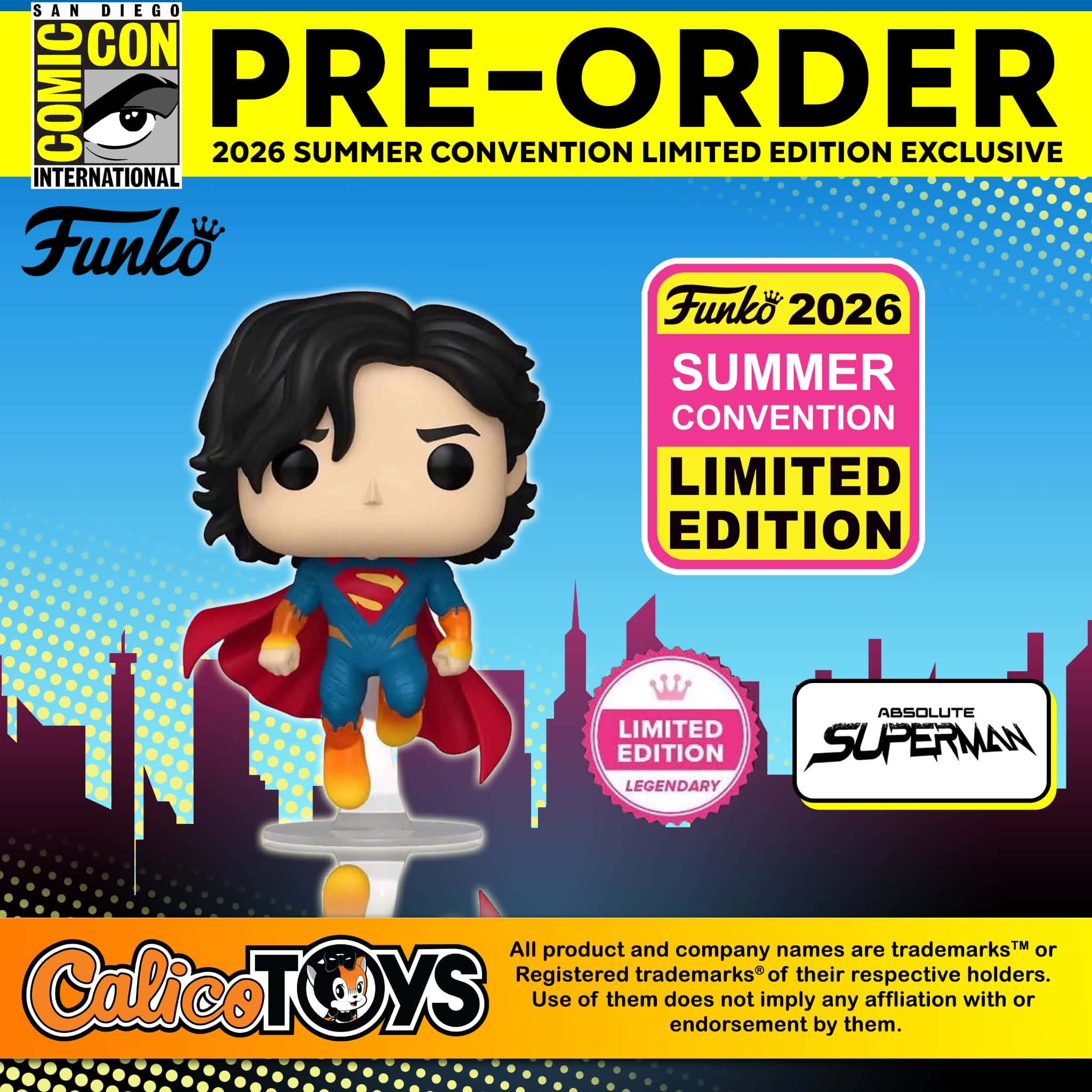 PRE-ORDER - POP! Limited Edition: Abolute Superman - Absolute Superman LE1000 (Summer Convention Exclusive)