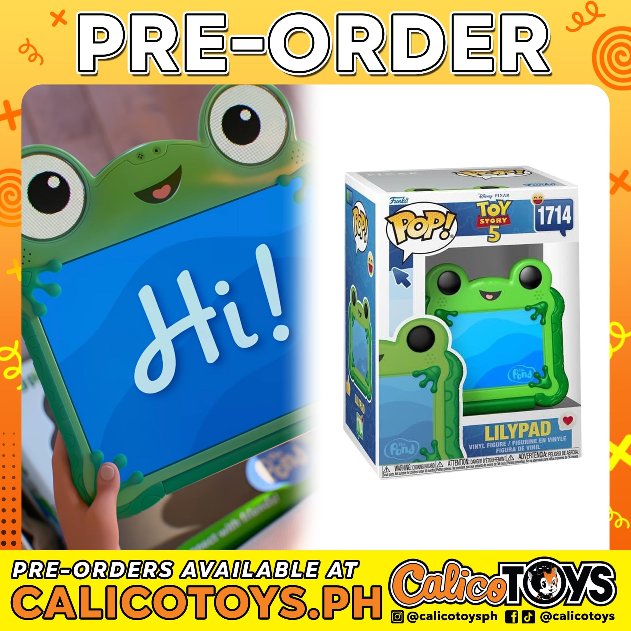PRE-ORDER - POP! Toy Story 5 -Lilypad #1714