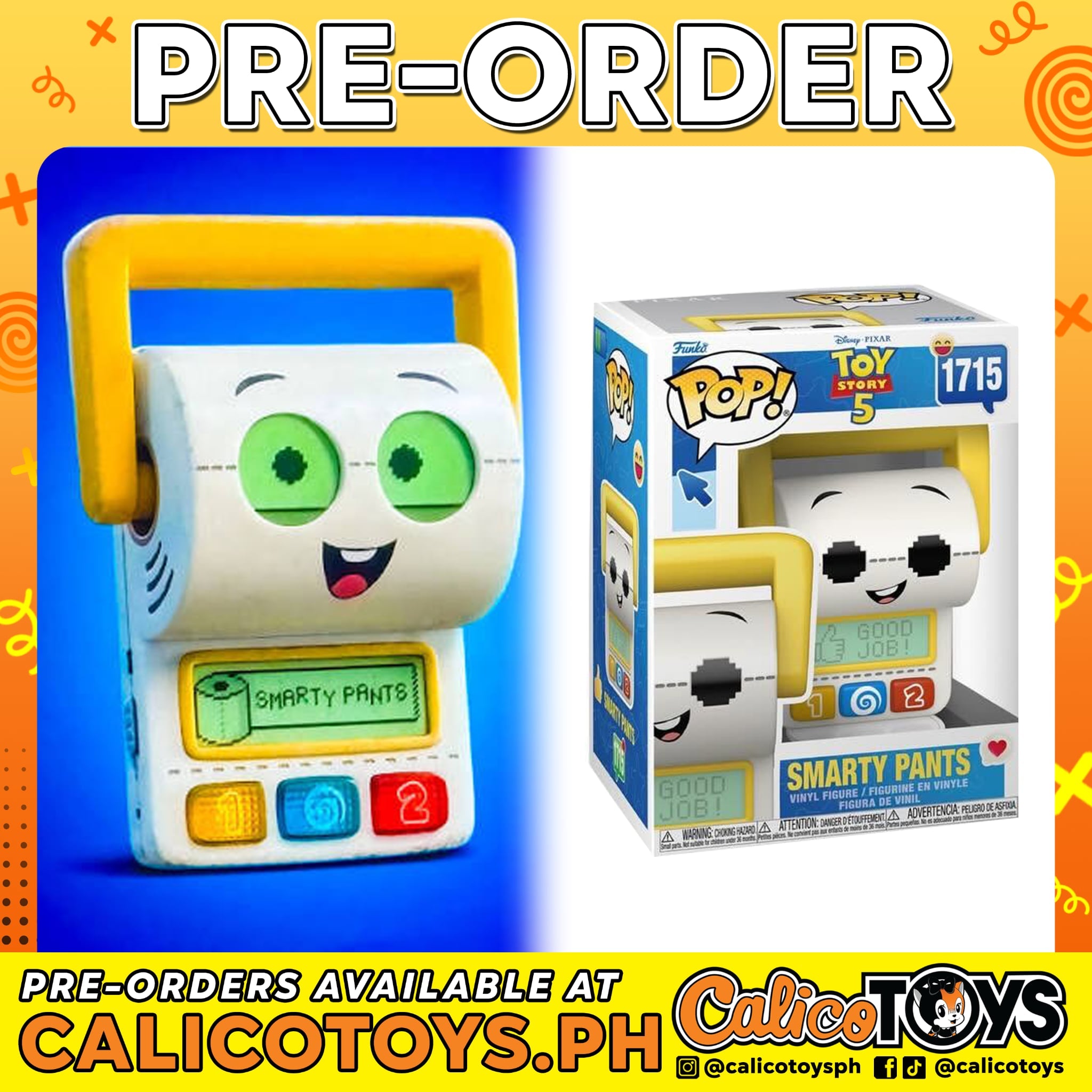 PRE-ORDER - POP! Toy Story 5 - Smarty Pants #1715