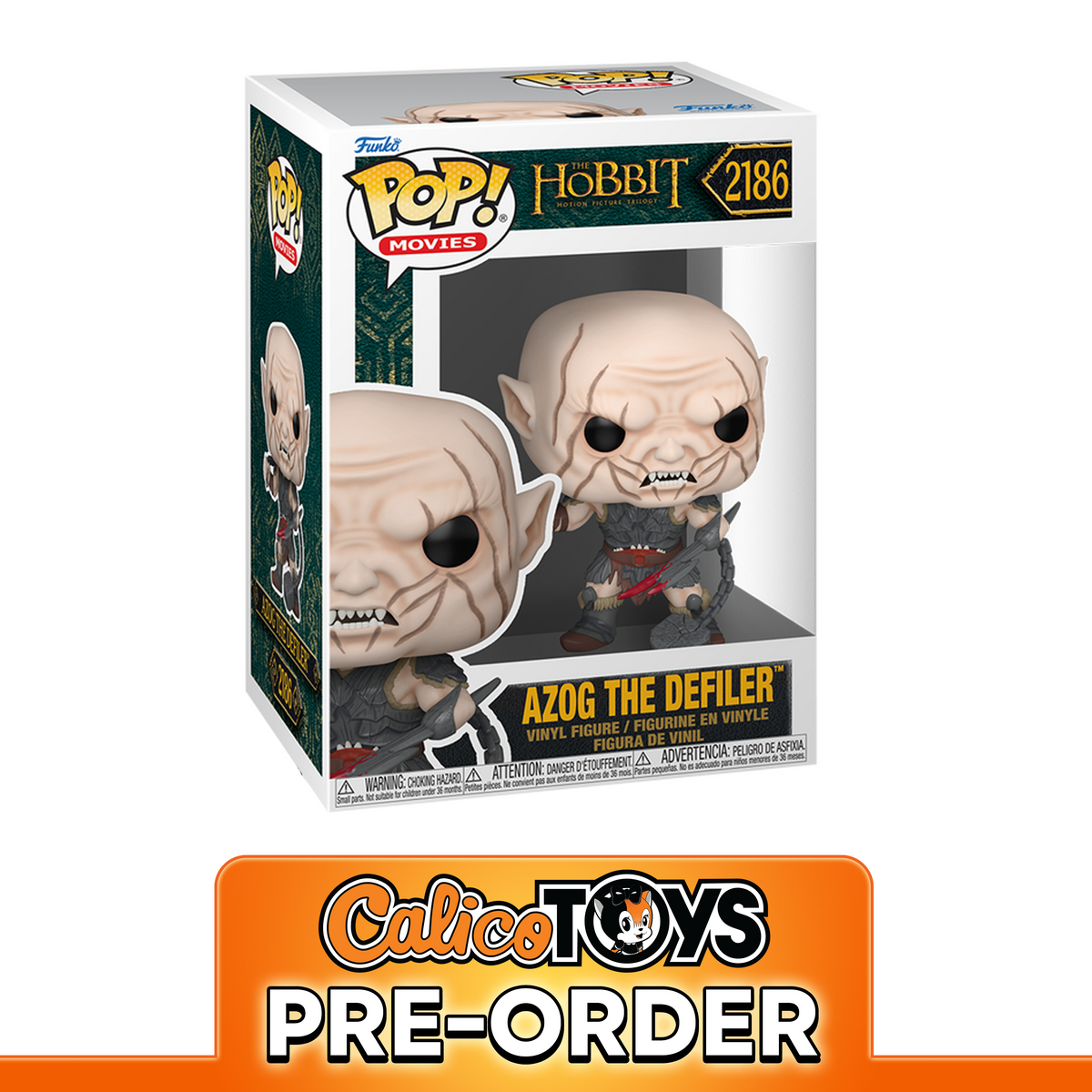 POP! Movies: Hobbit – Azog the Defiler #2186