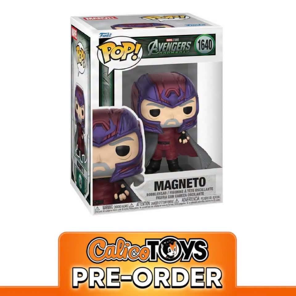 PRE ORDER Funko POP! Marvel: Avengers Doomsday - Magneto #1640