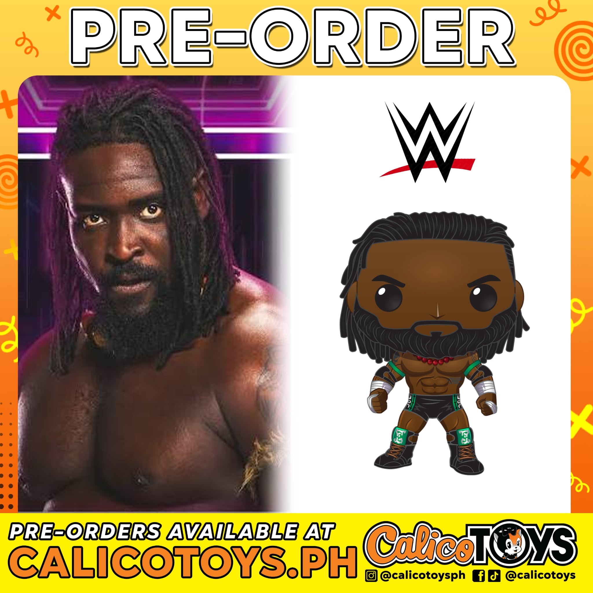 PRE ORDER Funko POP! WWE - Oba Femi