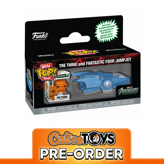 PRE ORDER Funko Bitty POP! Rides  Marvel: Avengers Doomsday - The Thing and Fantastic Four Jumpjet