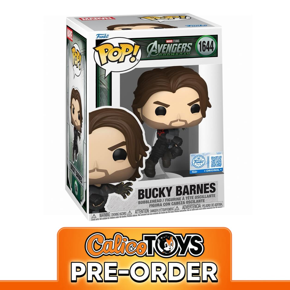 PRE ORDER Funko POP! Marvel: Avengers Doomsday - Bucky Barnes #1644 (Funko Shop Exclusive)