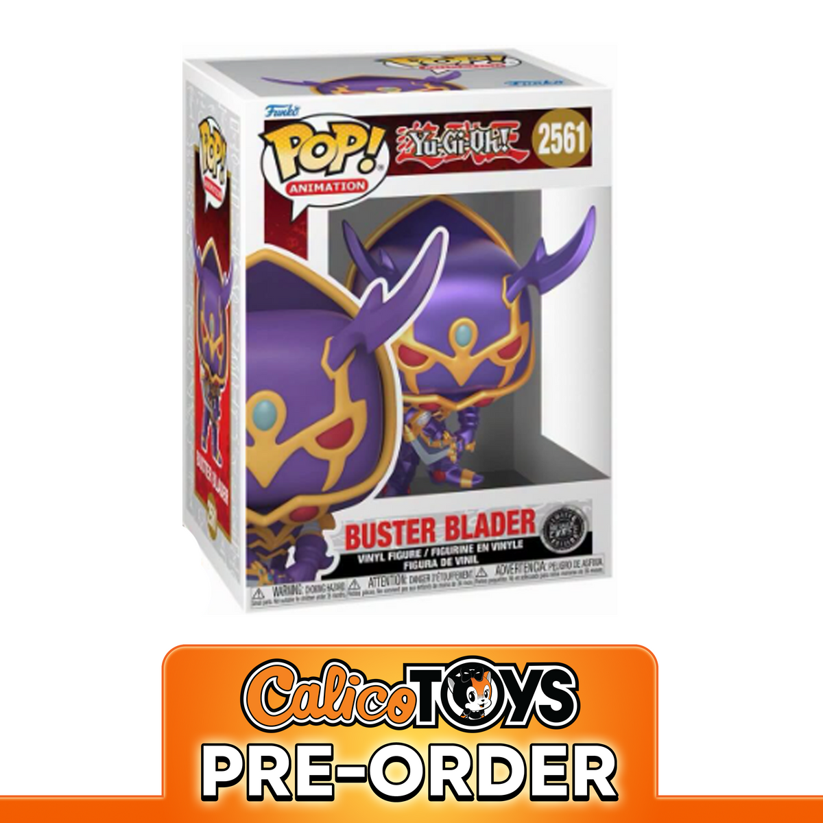 PRE-ORDER - Funko POP! Animation: Yu-Gi-Oh! - Buster Balder CHASE #2561
