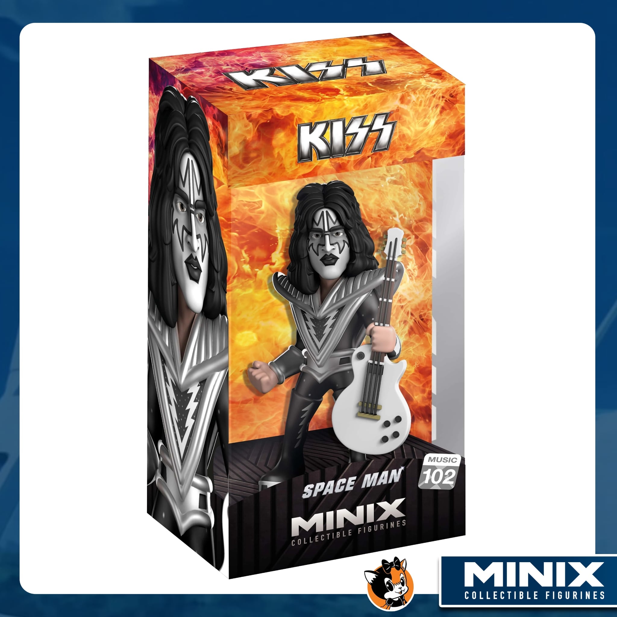 Minix Music - Kiss - Space Man 102 – CaliCo Toys