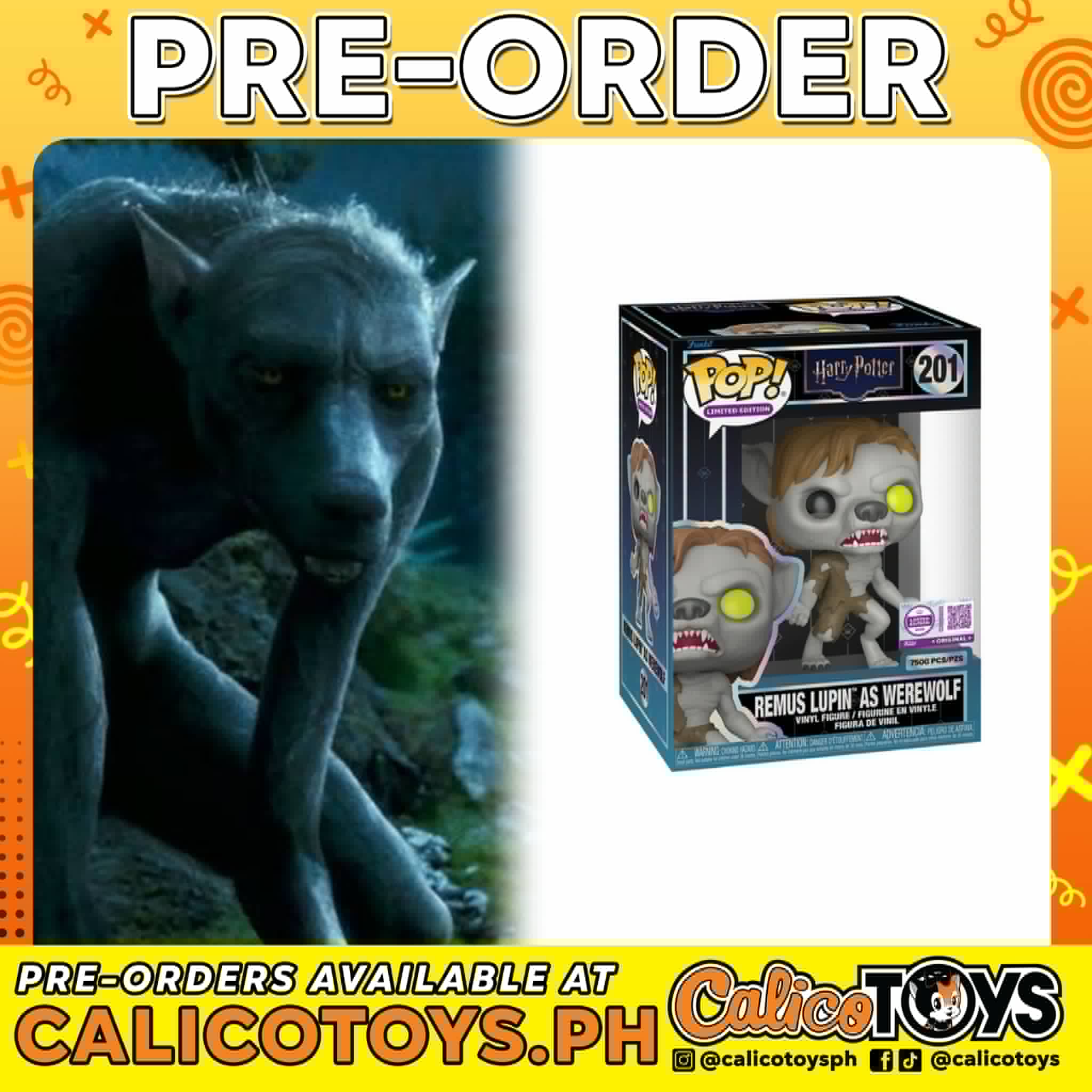 PRE-ORDER Funko POP! Harry Potter - Remus Lupin as Werewolf LE7500 (Limited Elite Target Exclusive)