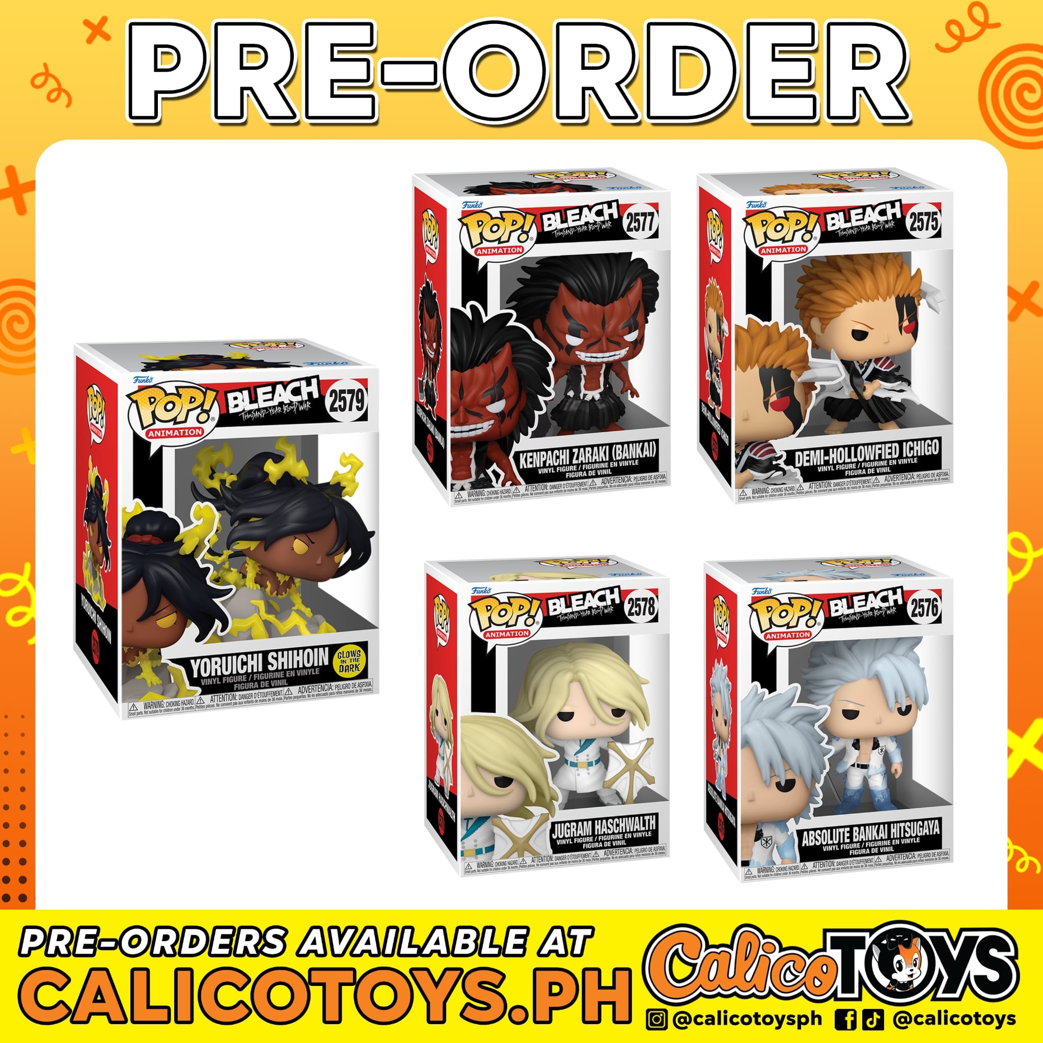 PRE-ORDER  Funko POP! Animation: Bleach