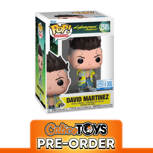 POP! Animation: Cyberpunk Edgerunners - David Martinez #2581 (Toy Temple Exclusive)