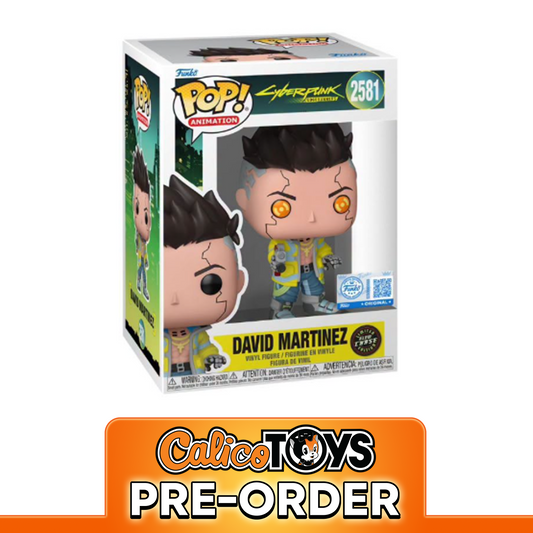 POP! Animation: Cyberpunk Edgerunners - David Martinez CHASE #2581 (Toy Temple Exclusive)