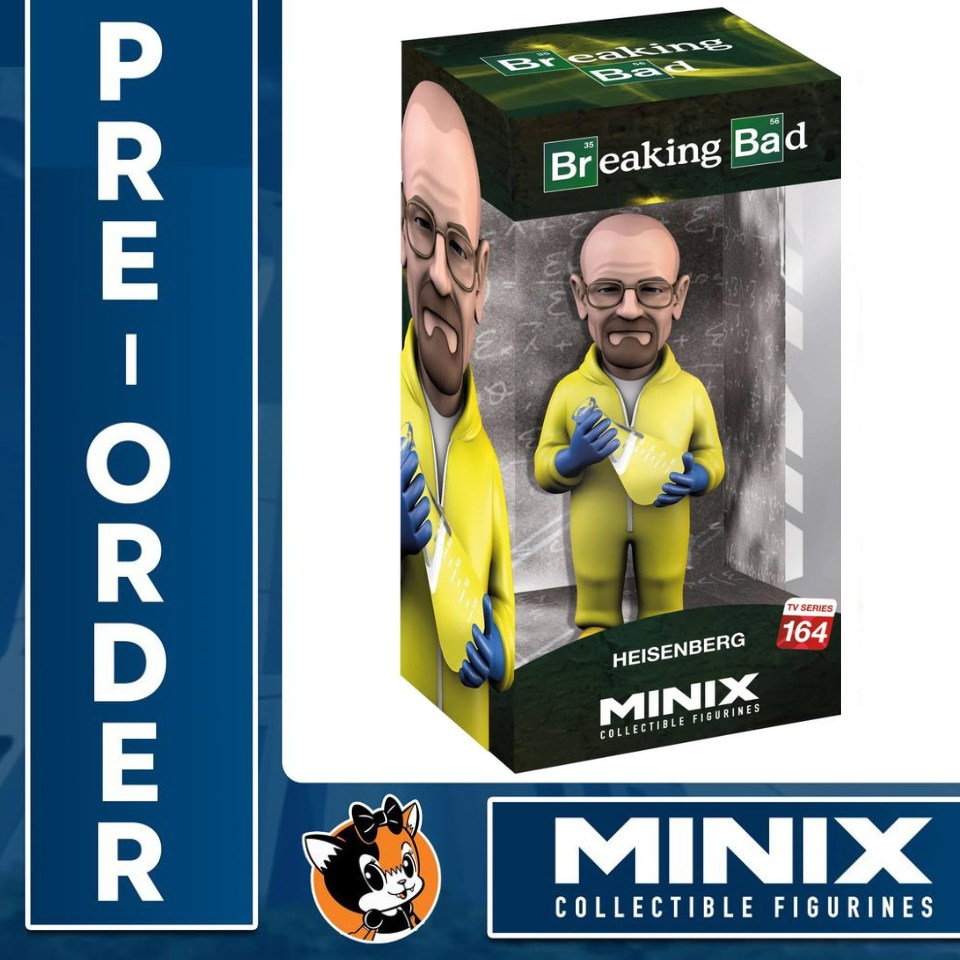 Minix TV Series - Breaking Bad -  Heisenberg (Walter White) 164