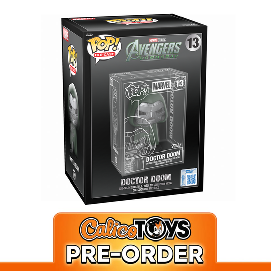 PRE ORDER Funko POP! Die-Cast Marvel Studios Avengers: Doomsday - Doctor Doom #13 (Funko Shop Exclusive)