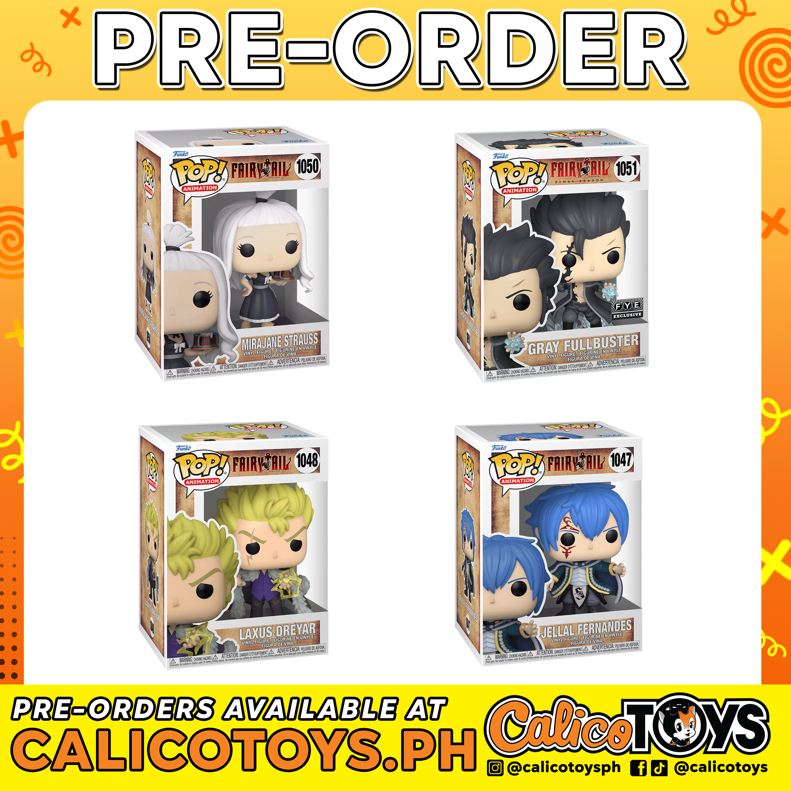 PRE-ORDER Funko POP! Animation: Fairy Tail