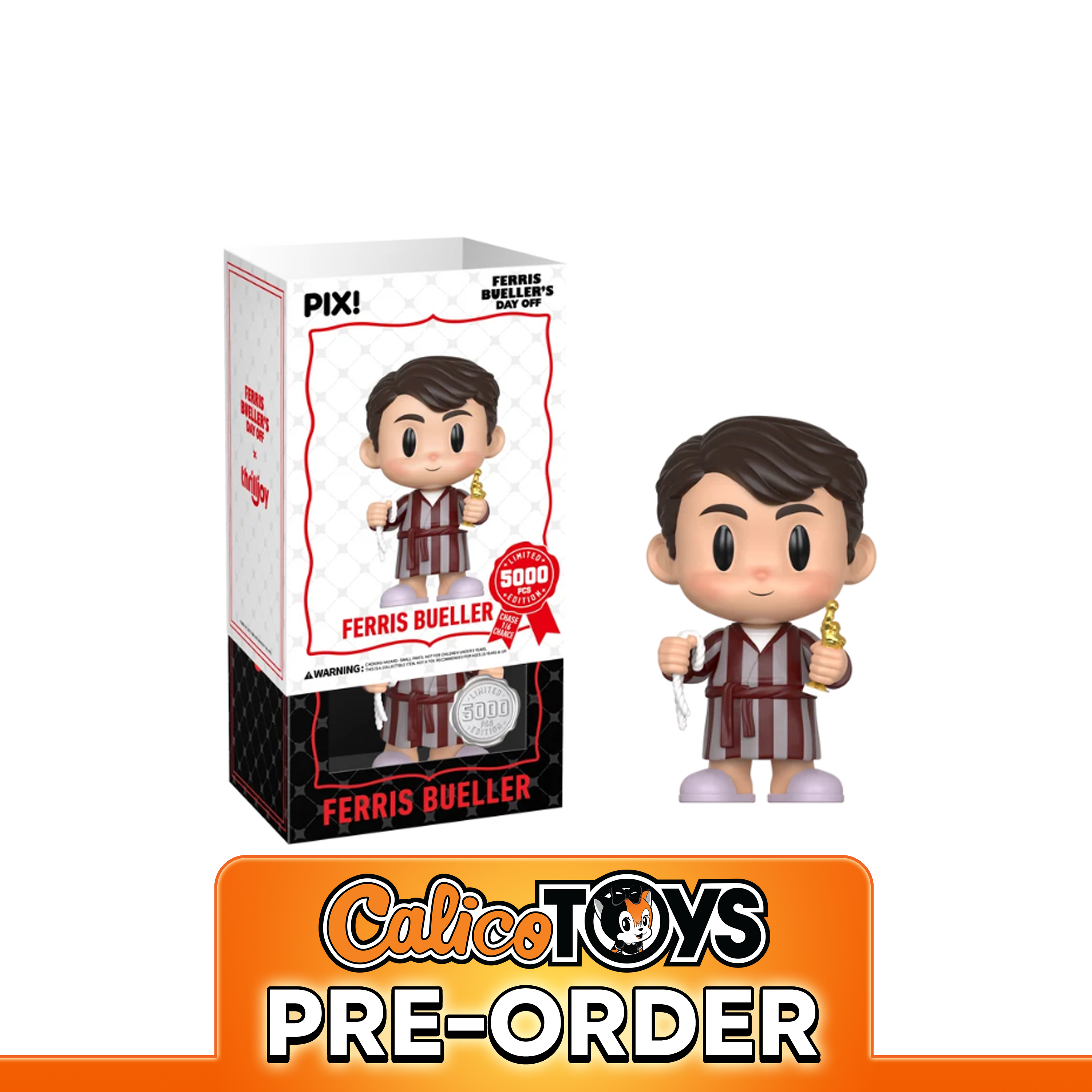 PRE-ORDER ThrillJoy PIX! Ferris Bueller's Day Off -  PIX! Ferris Bueller LE5000