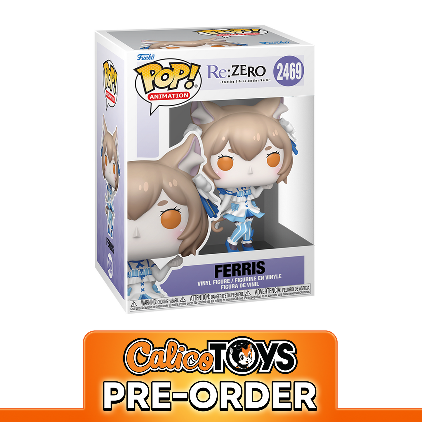 PRE-ORDER Funko POP! Animation: Re:ZERO Starting Life in Another World - Ferris #2469