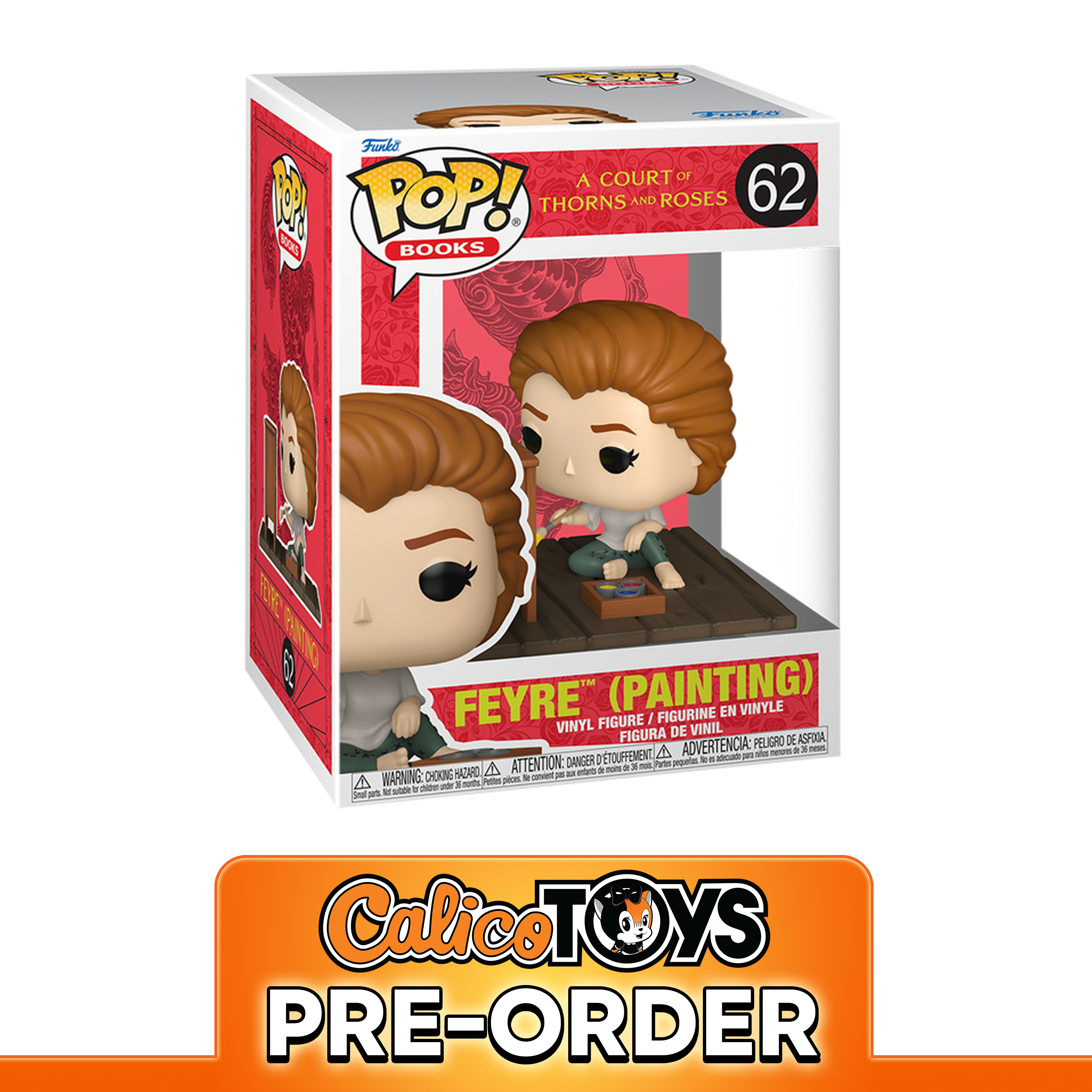 PRE ORDER Funko POP! Premium Books: A Court of Thorns and Roses - Feyre Painting #62