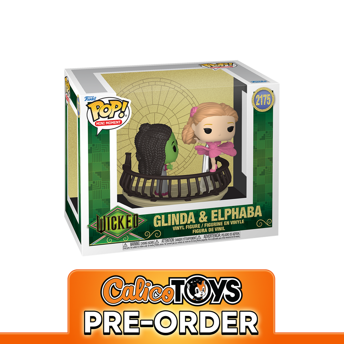 PRE ORDER Funko POP! Mini Moment: Wicked - Glinda & Elphaba #2175
