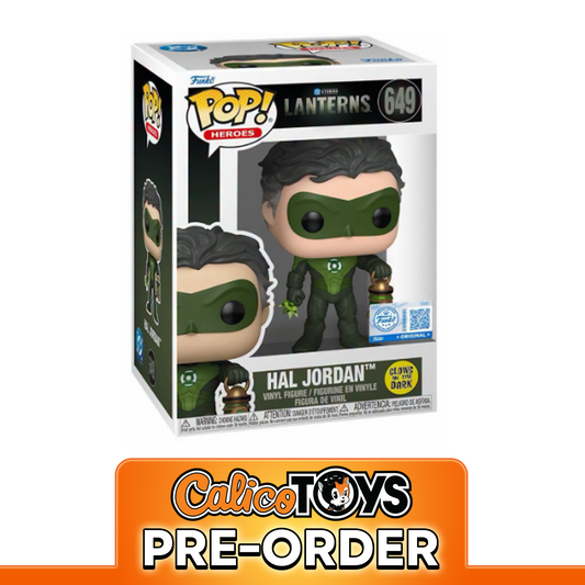 PRE ORDER Funko POP! Heroes: DC Studios Lanterns – Hal Jordan #649 GiTD (Target Exclusive