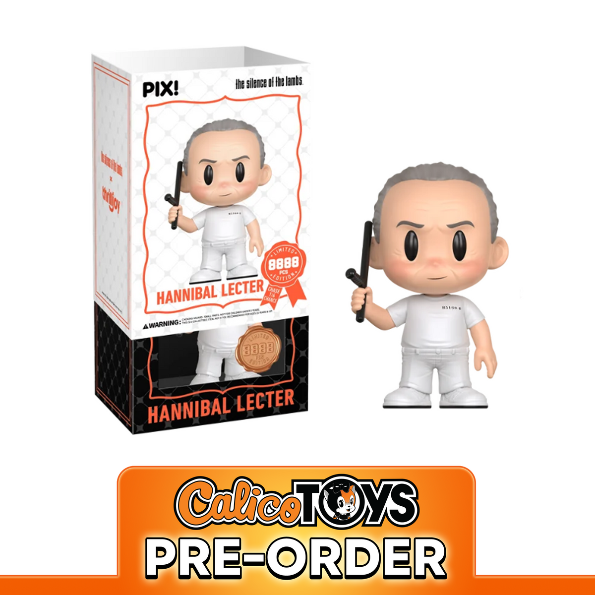 PRE-ORDER Thriljoy PIX! The Silence of the Lambs - Hannibal Lecter: Hannibal the Cannibal LE8888